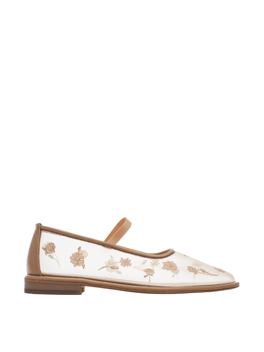 Балетки Mariyka Bloom з вишитими польовими квітами product image
