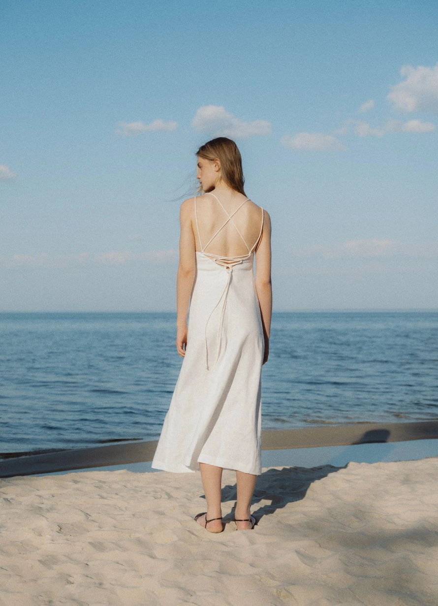 Льняний сарафан product image