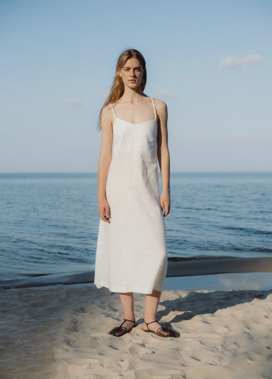 Льняний сарафан product image