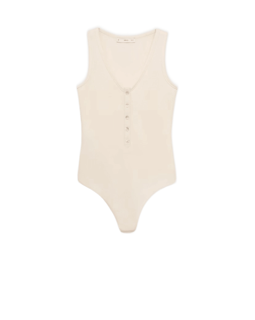 Боді на ґудзиках з V-подібним вирізом product image