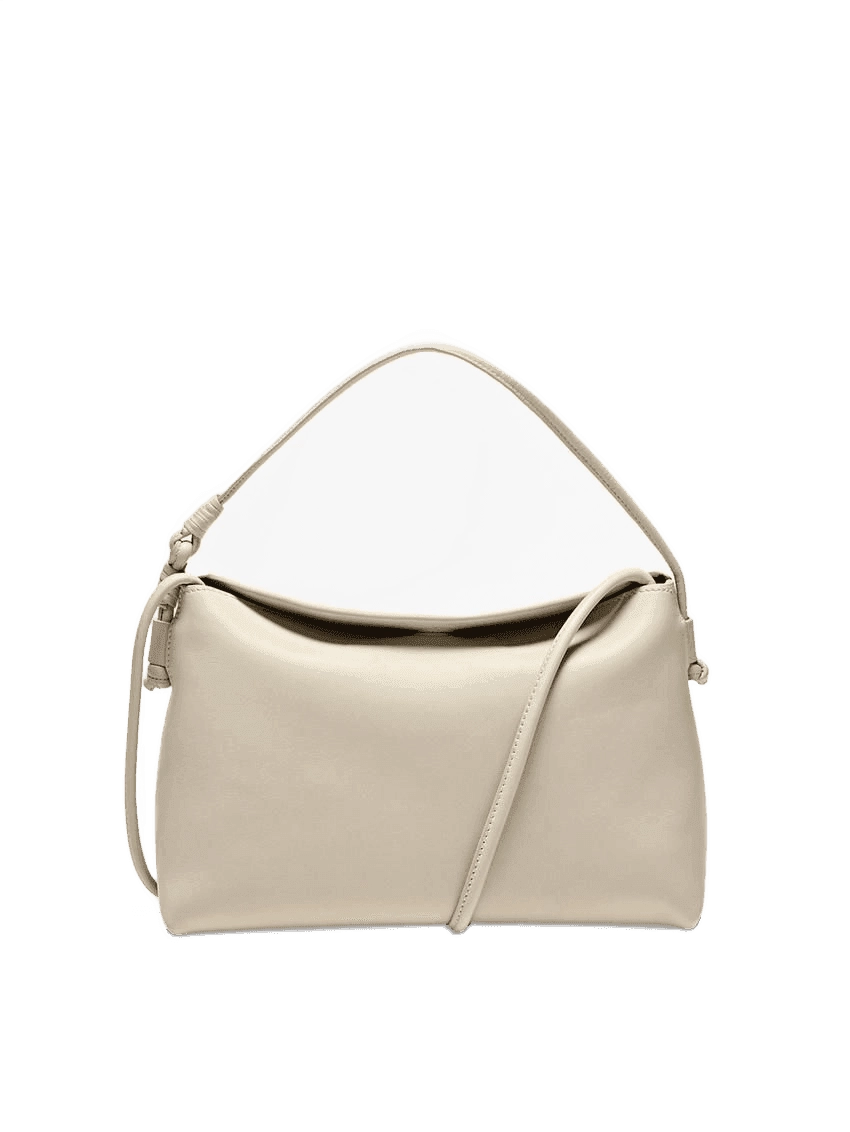 Невелика сумка зі шкіри наппа з вузлами product image