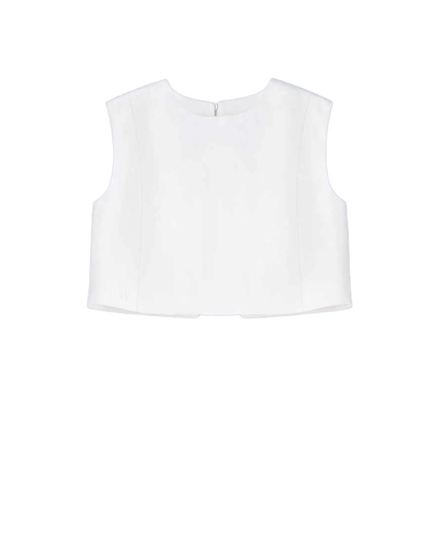 Льняний кроп-топ product image