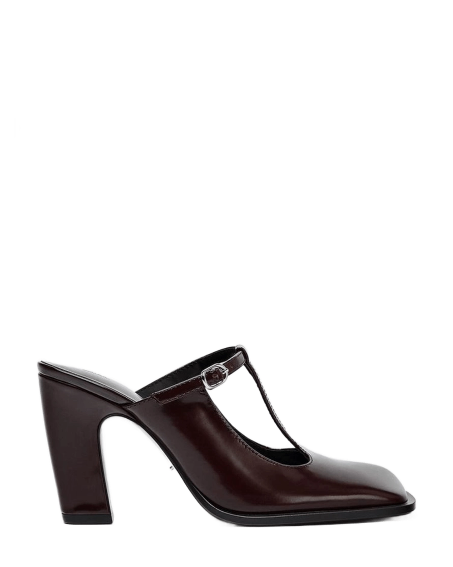 ШКІРЯНІ МЮЛІ З КВАДРАТНИМ НОСКОМ product image